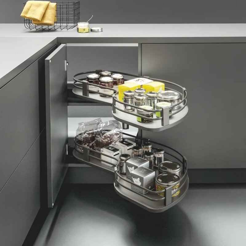 Vibo Uniko Corner Pull-Out | Smart Storage for Apartments