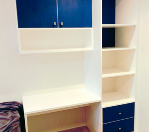 Workstation in Aegean Blue