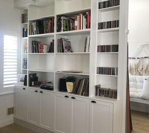 White Shaker Style Library